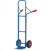 Diable pour Charges Hautes Acier - Pelle 320x250mm - Roues Anti-crevaison - 300kg