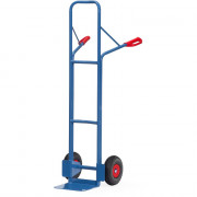 Diable pour Charges Hautes Acier - Pelle 320x250mm - Roues Anti-crevaison - 300kg