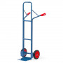 Diable pour Charges Hautes Acier - Pelle 320x250mm - Roues Caoutchouc - 300kg