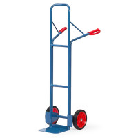 Diable pour Charges Hautes Acier - Pelle 320x250mm - Roues Caoutchouc - 300kg