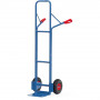 Diable pour Charges Hautes Acier - Pelle 320x250mm - Roues Pneumatique - 300kg