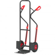 Diable pour Charges Hautes Acier - Pelle 320x250mm - Roues Pneumatique - 300kg