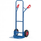 Diable pour Charges Hautes Acier - Pelle 480x300mm - Roues Anti-crevaison - 300kg