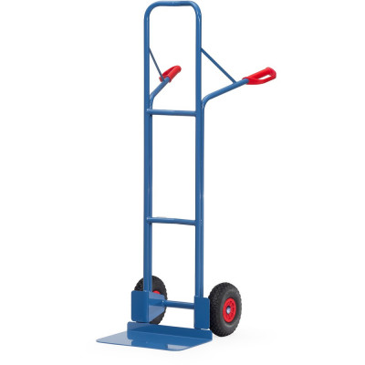 Diable pour Charges Hautes Acier - Pelle 480x300mm - Roues Anti-crevaison - 300kg