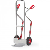 Diable pour Charges Hautes Aluminium - Pelle 320x250mm - Roues Anti-crevaison - 200kg