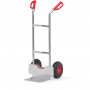 Diable pour Charges Hautes Aluminium - Pelle 320x250mm - Roues Pneumatique - 150kg