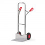 Diable pour Charges Hautes Aluminium - Pelle 480x300mm - Roues Anti-crevaison - 200kg