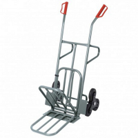 Diable 3 roues bavette repliable capacité de 250 Kg Diable 3 roues bavette repliable capacité de 250 Kg