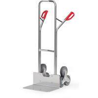 Diable Escalier Aluminium - 3 Roues en Étoile - Pelle 480x300mm - 200kg