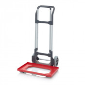 Diable pour bacs Euronorm – Charge 160 kg – Surface 60,8 x 40,8 cm – Réglable en hauteur