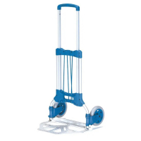 Diable compact repliable en plastique et aluminium 125kg