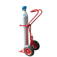 Diable pour chantier 1 bouteille, béquille escamotable 250kg Diable pour chantier 1 bouteille, béquille escamotable 250kg