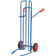 Diable pour Pneumatiques - 8 Roues - Ø450 - 750mm - Roues Caoutchouc - 200kg