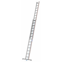 Echelle alu coulissante à corde de 2 et 3 plans
