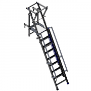 Paire de rampes pour plateforme de bâtiment