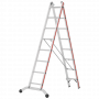 Échelle transformable  2 plans 6045