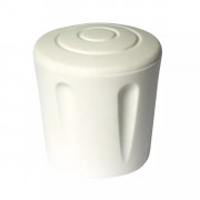 Embout blanc rond utilisable utilisable extérieur renforcé