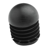 Embout à ailette rond intérieur cannelé tête semi sphérique