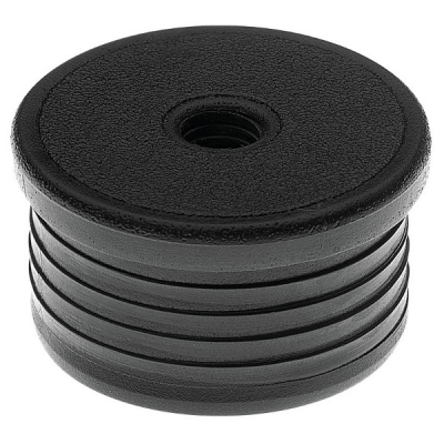 Embout rond percé pour tige fileté M10