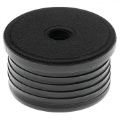 Embout rond percé pour tige fileté M8