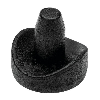 Cache Rond type Punaise pour Tube Rond - Noir ou Blanc - FORTAPS