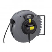 Enrouleur Automatique de Câble Electrique ABS/Acier - 18M 3x1,5 - Avec Prise Euro et Disjoncteur