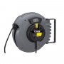 Enrouleur Automatique de Câble Electrique ABS/Acier - 18M 3x1,5 - Avec Prise Euro et Disjoncteur