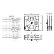 Enr. Carrosse 502/RM-12CLX Graisse 10 m x 1/4" - 350 bar - Samoa