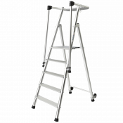 Escabeau PROBAT en aluminium de 1,91 à 2,66m