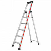 Escabeau simple avec plateforme de 1,25 à 2,40m