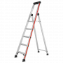 Escabeau simple avec plateforme de 1,25 à 2,40m