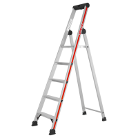 Escabeau simple avec plateforme de 1,25 à 2,40m Escabeau simple avec plateforme de 1,25 à 2,40m
