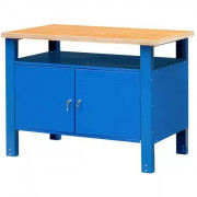 Etabli avec caisson de rangement