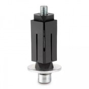 Fixation Expan Carrée 27–30 – Ajustement précis – Vis inox – Tente