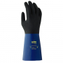 Gants Produits Chimiques Noir et Bleu - Protection mécanique