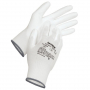 Gants de Montage Unisexe Blanc - Résistant à l'abrasion