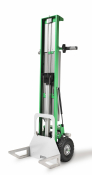 Gerbeur Tiller® et accessoire fourches pour 1/4 de palette levée électrique 75kg