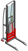 Gerbeur Levfix™ levée manuelle, longerons standards 600 kg