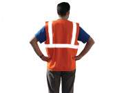 Gilets Baudrier Jaune ou Orange Fluo et Réfléchissant