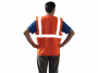 Gilets Baudrier Jaune ou Orange Fluo et Réfléchissant