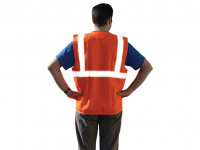 Gilets Baudrier Jaune ou Orange Fluo et Réfléchissant