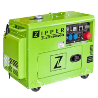 Groupe électrogène ZI-STE7500DSH - Diesel - Triphasé Groupe électrogène ZI-STE7500DSH - Diesel - Triphasé