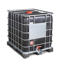 Cuve IBC 1000 L renforcée pour le stockage et transport d'eau Cuve IBC 1000 L renforcée pour le stockage et transport d'eau