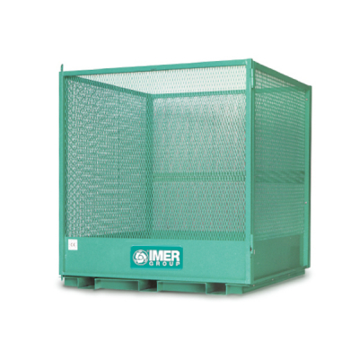 Cage sécurisée CST pour manutention de palettes IMER CST
