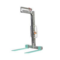 Lève palettes léger pour camion Imer MBR 10A fourches alu