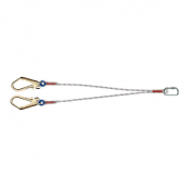 Longe corde double sans absorbeur - EN 354 - Tractel