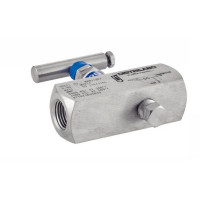 Manifold 1 voie 1 entrée inox 316L pour applications industrielles