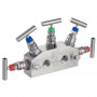 manifold 5 voies inox 316L - 2 arrêts et équilibrages