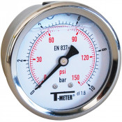 Manomètre axial inox Ø63 - Sferaco