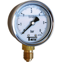 Manomètre inox Ø50 à glycérine PN10 - Sferaco Manomètre inox Ø50 à glycérine PN10 - Sferaco